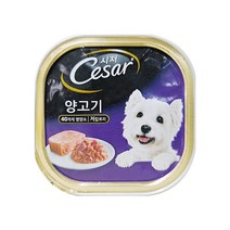시저 반려견 주식캔, 양, 100g, 4개