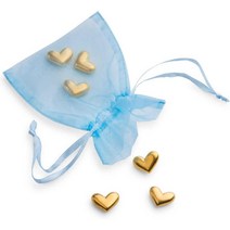 미국직구 댄포스 - 빌메인 골든 하트 포켓 참스/코인 퓨터 메이드 USA 기프트 가방(6팩), 상세참조, 수량