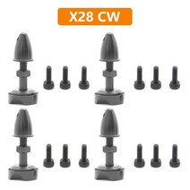 모터 추천 차량 SUNNYSKY-브러시리스 모터 소품 홀더 프로펠러 캡 너트 어댑터 CW 비행기 부품 X2212 4, 05 4Sets X28 CW