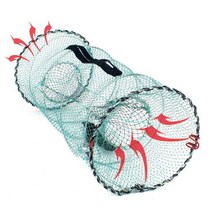 통발 민물 바다 어망 월형 새우 어구 어망 그물망, 주머니있는통발, 중형통발