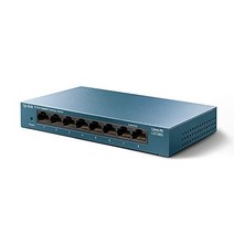 TP-Link 8 포트 스위칭 허브 기가비트 금속 인클로저 구성 불필요 라이프 타임 보증 LS108G