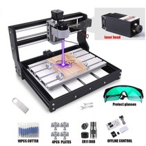 CNC 3018 Pro GRBL control ER11 Diy 미니 Cnc 기계 3 축 Pcb 밀링 머신 우드 라우터 레이저 조각 새로운 업그레이드, no offline, With 15W, 1개