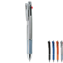 제브라 클립온 멀티 1000 4색(0.7mm)+샤프(0.5mm) CLIP-ON MULTI B4SA2, MULTI1000 4&1 실버(S) x 1개