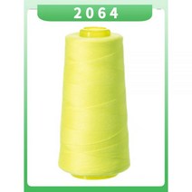 무지개사 레인보우미싱실 재봉실 재봉사100368, 형광 노랑 2064