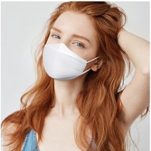 퓨어메이트 KF94 중형 마스크 개별포장 50매 100% 국내산, 화이트