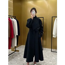 SLATE 봄 가을 코트 캐주얼 트렌치 바람막이 여성 남자 오버핏 루즈 핏 빅사이즈 슬림 영국 럭셔리 100% 캐시미어 중간 길이 고급 울 겨울