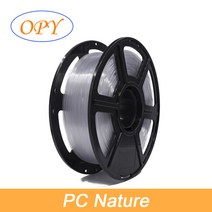 PC 필라멘트 폴리 카보네이트 1.75Mm 3D 프린팅 스풀 1Kg 샘플 10M 고온 저항, 01 PC Nature