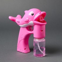 돌고래 자동 버블건 어린이용 비눗방울놀이, 없음