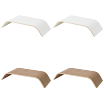 이케아 책상용품 SIGFINN 식핀 모니터 스탠드 높이 고정 대나무무늬목