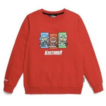 [국내정식매장] 블랙야크 키즈 아동복 BK라이더맨투맨티셔츠