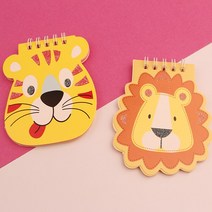 나성 반짝이 애니멀 상철수첩 수첩, 1개, 랜덤