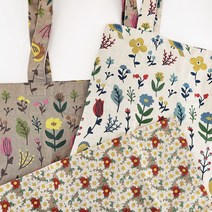 샤론델 플라워 꽃 패턴 에코백 데일리 숄더 여성 가방