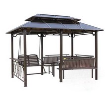 방갈로 오두막 펜션 주택 하우스 조립식, 3x4m 단일 전망대