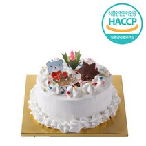 메이드케이크 1호케익 만들기세트 유치원 생크림, 쿠R 생일케익_1호_냉매포장(7-8세트), 쿠R 본상품선택