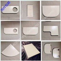 스틸그레이팅 디자인 수로관 배수로 캐비닛 케이지 생태 보드 나무 발판 스테인레스 스틸 테 점프 플랫폼 꿀 가방 비행 토끼 다람쥐 큰, 섹터(트럼펫)
