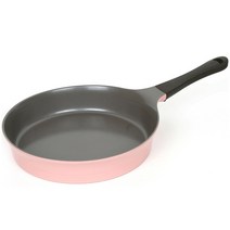 네오플램 일라 핑크 후라이팬, 28 cm, 1개