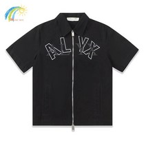 옴니뷰 기능성 스트로크 오버랩 로고 프린트 ALYX 셔츠 남녀공용 1:1 태그 오버사이즈 1017 9SM 라펠 지, 01 1_02 M