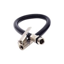 우레탄완충기 타이어 공기 주입기 호스 휴대용 파이프 고무 자동차 오토바이 수리용, 01 black-12.5mm