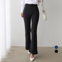 여성 스판좋은 매직 부츠컷 레깅스 슬랙스 빅사이즈 밴딩 팬츠 골프웨어 연습복