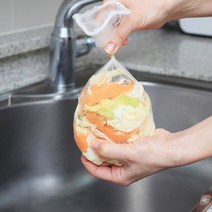 리빙셀렉트 싱크대 배수구 거름망 주방용품, 50매