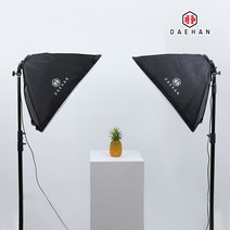 촬영 조명 지속광 소프트박스, DH-5070 4구(단품1개) 일반형 삼각대