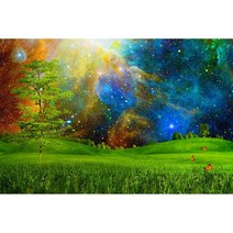 꿈꾸는 숲 동화 성 원더 랜드 정글 비닐 배경 아기 생일 웨딩 사진 스튜디오 소품, 150cmX100cm+ZU-FH-1033