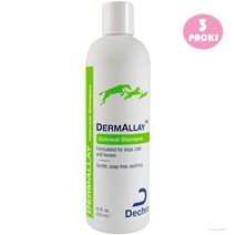 Dechra DermAllay Oatmeal Shampoo 데크라 덤알레이 오트밀 펫 샴푸 12oz(355ml) 3팩, 3개