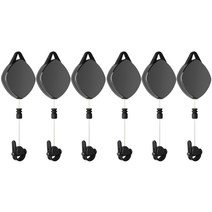 3/6pcs 조용한 VR 케이블 관리 풀리 HTC Vive Rift S PS Windows, 6个