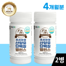 네덜란드 프리미엄 산양유 단백질 정 180정 식약처 해썹 인증 류신 근육 단백질 밸런스 BCAA 유신 루신 여성 남성 노인 프로틴 보충제 알약 케이스 증정, 2병