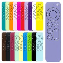 애플티비 2021 시리 리모컨 스킨 A2540 skin 스킨 스티커 보호필름, 비비드핑크