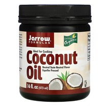 재로우 포뮬러스 오가닉 코코넛 오일 Coconut Oil Expeller Pressed 473g