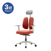 듀오백 골드 D2500G-ASW 패브릭 학생 책상 사무 의자, 베이지