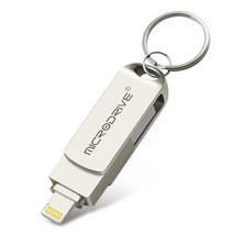 외장하드 USB드라이브 플래시메모리 테라바이트 모든 apple ipad iphone 3 0 3 0 스틱 i-flash 16gb32gb64gb128gb pendrive 고속 u, 16 기가 바이트, 은