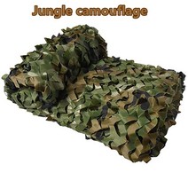 사계절캠핑 강화 위장 캔버스 해변 정원 가지, 16.Jungle camouflage - 2x4m