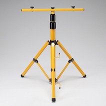 휴대용 3단 접이식 2등용 투광등받침대 투광기거치대 설치대 투광기지지대 스탠드 투광등부속 투광기스탠드