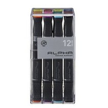 알파 디자인마카 기본 12색 A세트