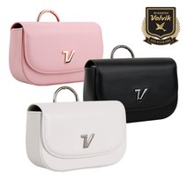 볼빅 골프힙색 골프공 거리측정기 케이스, 볼빅 힙색케이스_화이트