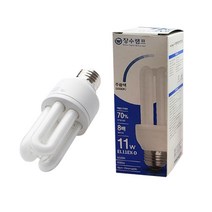 장수램프 삼파장 EL 11W 주광색 E26 28032EA, 1, 본상품선택, 본상품선택