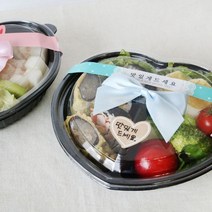 ☆로코스마트☆locosma_매35 검정하트2개 한칸 10매 일회용용기 포장용기 단체도시락용기 반찬도시락 단체도시락통_좋아요또만나요good^^b, 좋아요이상품!!, 좋아요이상품!!