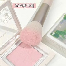 MINSHZEE 페이스 팩트 블러쉬 치크 블러셔 8색상, 핑크색 *2