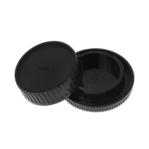후면 렌즈 바디 캡 카메라 커버 세트 미놀타 MD X700 DF-1용 더스트 스크류 마운트 보호 플라스틱 블랙 교체, 02 3, 하나, 1개