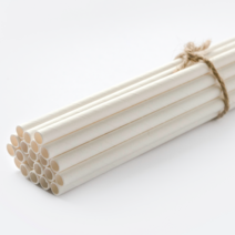 종이빨대 개별포장 (친환경)300개, 화이트 25cm, 300개입