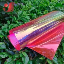 홀로그램 시트지 인테리어필름 접착식 냉장고 화장실 203095cm 투명 pvc 패브릭 무지개 빛깔의 레이저 레인보우 반짝이 비닐 diy 활 귀걸이 만들기 공예 가방 152, 핑크 20x95cm