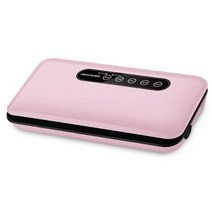 세계일주 식품진공펌프전자동간식봉합기, 핑크+5P 진공백