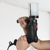 먼지집진 목공 편리한 드릴 집진기 전기 해머 고무 먼지 커버 방진 보울 캡 가정용 배송, 한개옵션0