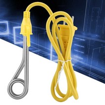 이국주온수기 미니 전기 온수기 200ml 50리터 심야 돼지꼬리 열선 히터 보일러 온수 커피 보일러 침수 여행 사용 600 플러그 220, 없음
