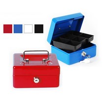 캐시박스 철재 개인금고 중형 돈통 철재금고 소형금고 금고소품 카운터금고 _ 301998EA, 블랙, 본상품선택