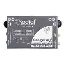 레디알 RADAIL Stage Bug SB-6 2채널 패시브 아이솔레이터