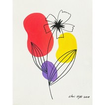 따스함III 인테리어 예쁜 꽃 그림 최혜원작가 원화