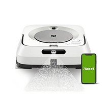 블러 버젯 m6 아이 로봇 바닥 닦아 로봇 물 닦아 로봇 청소기 매핑 Wi-Fi 대응 원격 조작 조용한 여러 방의 청소 가능 m613860 화이트 Alexa 대응